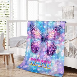 Coperte personalizzate per bambini 68 anni graziose flanella morbida getta per ufficio da viaggio divano soggiorno regalo perfetto per gli amanti - Product Image 5