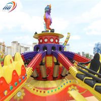Parc d'attractions à thème en plein air Saut fou Machine Funfair Jump Passion Rides