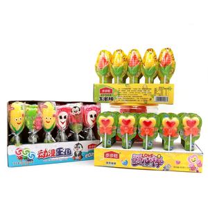 Cartoon Corn Lollipop Hard Toys Fruity Flavored Individually <strong>Wrapped</strong> Corn Shape <strong>Sweets</strong> for Kids Bulk Packaged Bottle - Product Image 6