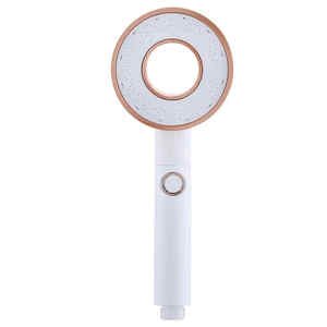 Cabezal <span class=keywords><strong>de</strong></span> ducha <span class=keywords><strong>de</strong></span> lluvia <span class=keywords><strong>de</strong></span> mano duradero <span class=keywords><strong>de</strong></span> estilo moderno con <span class=keywords><strong>brazo</strong></span> <span class=keywords><strong>de</strong></span> alta presión 3 modos ABS plástico Hotel baño grifo botón <span class=keywords><strong>de</strong></span> encendido/apagado - Product Image 2