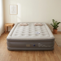 Matelas pneumatique pliable Chine Queen pour camping, auto-gonflant, imperméable, pour tente