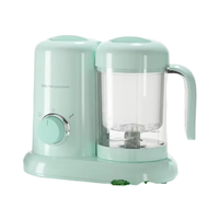 Blender Makanan Elektrik Otomatis All-In-One Multifungsi Pembuat Makanan Bayi dengan Fungsi Pengukus dan Pencacah untuk Rumah Tangga