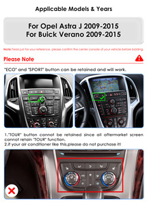 Caruopel 9.7 inç araba <span class=keywords><strong>android</strong></span> müzik seti Opel Astra J/Buick Veranno 2009-2015 8-Cores 7862S dikey Tesla tarzı yerleşik GPS - Product Image 3