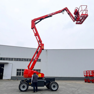 Plataforma Elevadora Articulada de Orugas Diésel Tipo Cherry Picker, Totalmente Hidráulica, para Trabajo Aéreo, Capacidad de 100kg-1000kg, para Construcción - Product Image 1