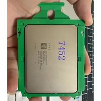 Processeur serveur AMD 7452 3,35 GHz 32 cœurs 64 threads 128 Mo de cache L3 Socket SP3 155 W Série 7002