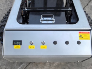 Nouvelle <span class=keywords><strong>tondeuse</strong></span> à gazon électrique télécommandée avec châssis relevable pour entreprises de terrassement, homologuée CE - Product Image 4