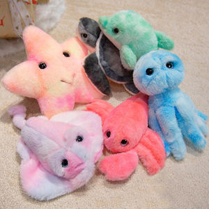 Peluche Serie Oceano con Vita Marina Colorata: Polpo, Stella Marina, Aragosta, Bambola all'Uncinetto, Imbottitura in Cotone PP, Antistress, ODM - Product Image 3