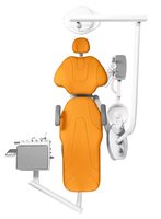 Fauteuil dentaire haut de gamme en alliage d'aluminium, fabrication chinoise, certifié CE, avec pièces de rechange gratuites, Classe II
