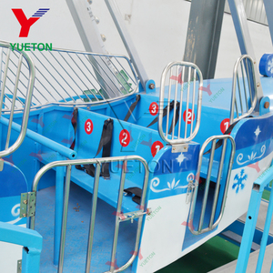 Juego de columpio de diversión para niños, barco pirata Real, paseos en bote con remolque, en venta - Product Image 5