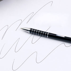 Penna a sfera promozionale in metallo di fascia alta con Logo personalizzabile unità Hotel regali inchiostro <span class=keywords><strong>nero</strong></span> stampa UV pennellata - Product Image 6