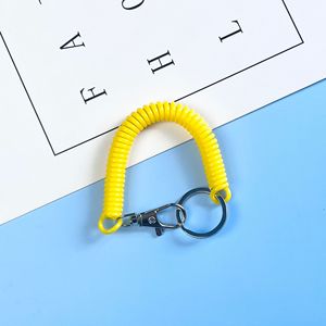 Спиральный выдвижной пружинный брелок для ключей - Product Image 6