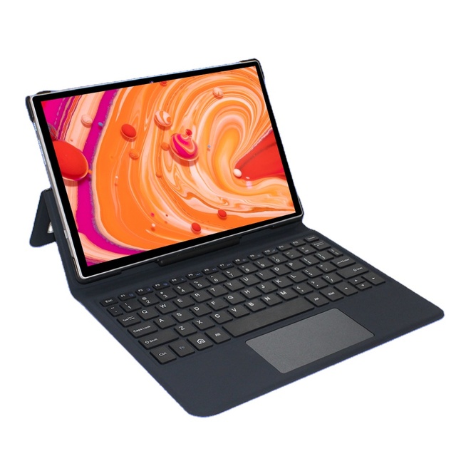 Wholesale 10.1 Inch Tableta 6000mAh Touch OEM 2in1 Android Tablets Octa Core with Keyboard for Educational