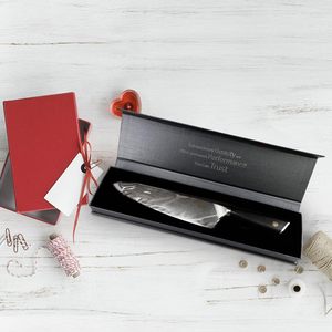 Cuchillo de Cocina Profesional <span class=keywords><strong>SHAN</strong></span> ZU GYO Serie Full <span class=keywords><strong>Tang</strong></span> con Mango G10, Cuchillo de Chef Japonés de 8 Pulgadas con Núcleo de Acero VG10 - Product Image 6