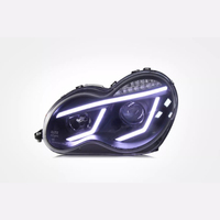 Phare avant YLC pour Benz W203 2000 2001 2002 2003 2004 2005 2006, lampe avant LED C200 C180, phares antibrouillard, feux de freinage, clignotants