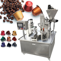 Machine Automatique de Remplissage et de Scellage de Gobelets Nespresso Capsules de Café K Cup Poudre de Café Condiment Remplissage Scellage Emballage
