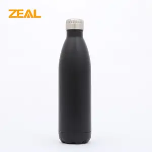 流行设计500毫升不锈钢双壁真空保温水瓶