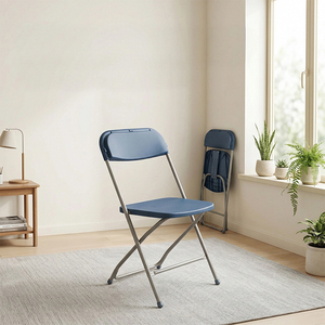 <b>Dining</b> Furniture Ergonomic <b>Folding</b> Metal <b>Dining</b> <b>Chair</b> Outdoor Restaurant <b>Folding</b> <b>Chairs</b> Indoor Office Reception Foldable <b>Chair</b> - Product Image 1