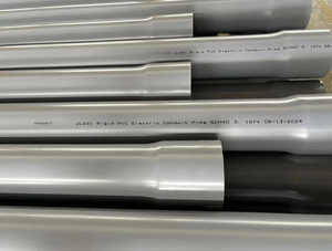 Giá tốt ASTM lịch trình <span class=keywords><strong>40</strong></span> và lịch trình 80 ống <span class=keywords><strong>PVC</strong></span> 2 3 4 6 inch điện ống dẫn cáp ống dẫn <span class=keywords><strong>PVC</strong></span> Ống nhà máy - Product Image 3