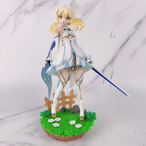Action Figure di <span class=keywords><strong>Genshin</strong></span> <span class=keywords><strong>Impact</strong></span>: Lumine, Aether, Barbara, Paimon, Keqing - Statuette da Collezione - Product Image 3