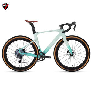 Bicicleta de Carretera de Fibra de Carbono TWITTER <span class=keywords><strong>GRAVEL</strong></span>-V3, Frenos de Disco Hidráulicos, Cambio Electrónico Inalámbrico, Cableado Interno, 24 Velocidades, 700C - Product Image 4