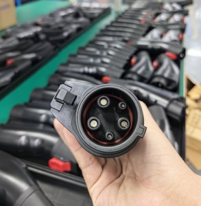 Convertisseur <span class=keywords><strong>Tesla</strong></span> vers SAE J1772 au prix d'usine, chargeur de type 1, adaptateur de charge pour véhicules électriques - Product Image 4