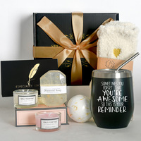 En gros 2024 Noël Personnaliser Relaxation Cadeau Gobelet Panier Boîte Get Spa Get Well Soon Femmes Cadeau Ensemble