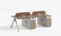 Derniers modèles de bureaux et postes de travail de luxe, table d'ordinateur, bureau contemporain pour le personnel, montage facile, modulaire