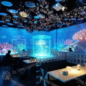 Sistema de Proyección Inmersiva de Tiro Corto 1080p HD Basado en Android para Restaurantes, Mesas de Comedor, Salones de Banquetes y Hostelería - Product Image 3