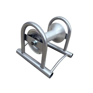 Rodillo de Aluminio de Guía Recta de Una Sola Rueda <span class=keywords><strong>para</strong></span> la Instalación de Cables Subterráneos, Rodillos <span class=keywords><strong>para</strong></span> la Extracción de Cables Eléctricos - Product Image 5