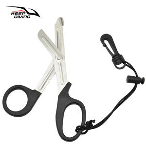Ciseaux de plongée technique KEEP DIVING 420 en acier inoxydable pour surf, pêche et filet à herbe JD-968 - Product Image 2