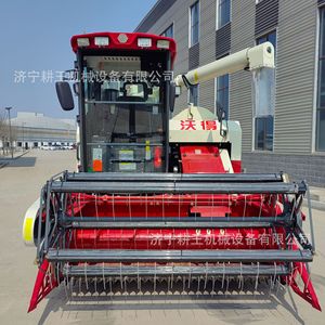 Moissonneuse-batteuse sur chenilles Wode 125 multifonctionnelle à haute productivité pour la récolte du riz et du blé - Product Image 2