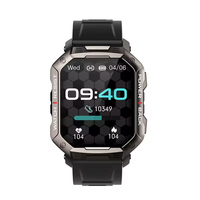 NX3 Smart Watch Montres numériques de sport pour hommes Running BT Calls 410mAh Big Battery IP67 Waterproof Smartwatch