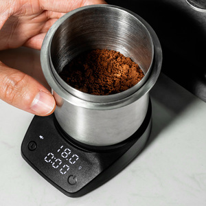 Contenedor de café en polvo de acero inoxidable 304 para molinillo de café espresso y café por goteo - Product Image 3