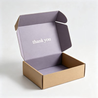 Boîte cadeau personnalisée de luxe en carton pour l'expédition de vêtements, boîte d'emballage pour robe, sous-vêtements, chemise, boîte d'expédition en carton ondulé