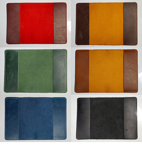Porte-<span class=keywords><strong>passeport</strong></span> <span class=keywords><strong>allemand</strong></span> Yamo Fashion en cuir véritable, portefeuille de voyage sans fermeture - Product Image 3