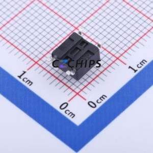 K2-1102SP-D3SC-04 Tactile Switch SMD-4P,6x6mm Switch 1.8N Vertical Mount 6mm 6mm - Product Image 2