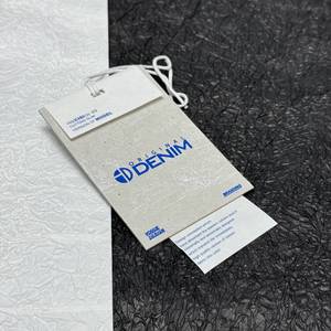 High Quality <strong>Custom</strong> Clothing <strong>Tags</strong> New <strong>Design</strong> Multifunctional Embossed <strong>Paper</strong> <strong>Tags</strong> for Brand Clothing - Product Image 2