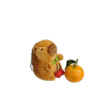 Lindo <span class=keywords><strong>carpincho</strong></span> super suave felpa colgante llavero muñeca lavado técnicas alivio del estrés Halloween vendedor ambulante pequeños productos - Product Image 5