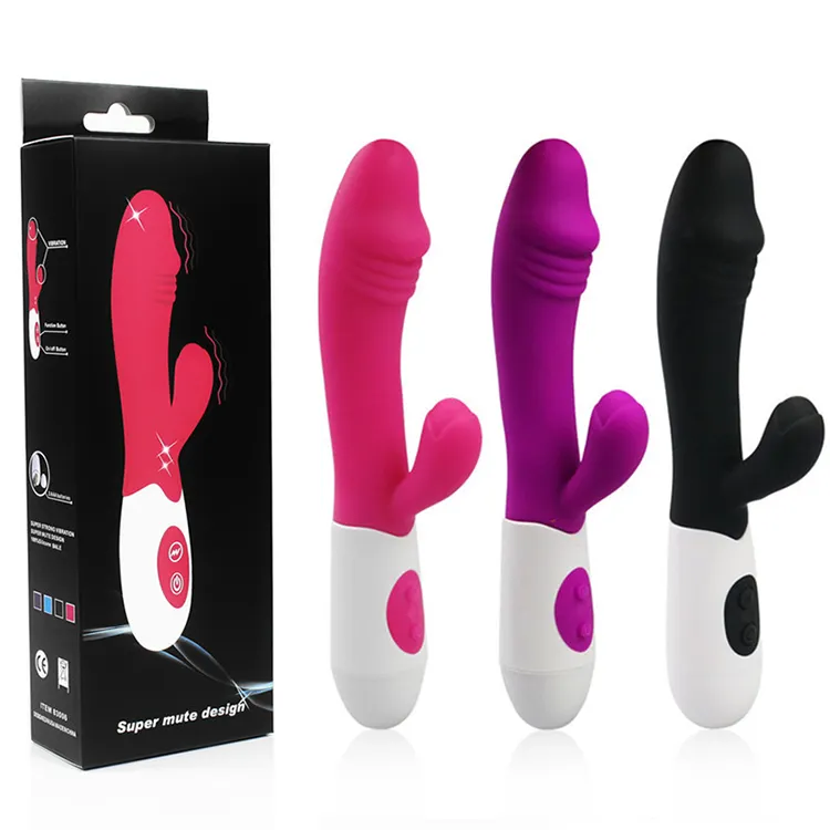Vibrator G-spot double vibrator vibrator female sex masturbation massager adult products