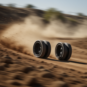 Cerchi in lega neri per auto da corsa D0100HXF5QU per uso fuoristrada - Product Image 2