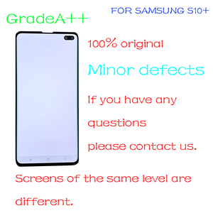 Adecuado para <span class=keywords><strong>Samsung</strong></span> S10 S10 + S10E S10lite S10 5G Convertidor digital de pantalla táctil original para reemplazar la pantalla <span class=keywords><strong>LCD</strong></span> con Burn - Product Image 4