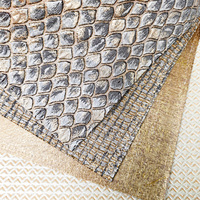 Tissu pour rideaux brodés, textile de maison, tissu de rideau jacquard gaufré épais 285 cm, tissu de draperie pour projets hôteliers
