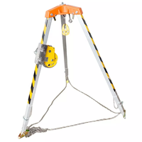 Kit Trépied pour Espace Confiné avec Treuil - Protection Antichute et Sauvetage en Espace Confiné - Vente Flash