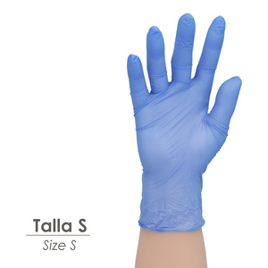 Guanti Monouso in Nitrile Blu M 3,5 g. Scatola da 100 unità. - Product Image 3