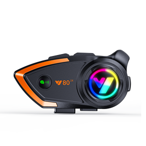 Y80-2X full duplex 800m xe máy liên lạc trong phạm vi liên lạc không dây Tai nghe cho xe máy Mũ bảo hiểm với rõ ràng chất lượng âm thanh - Product Image 1