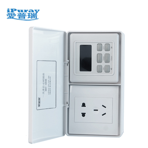 BRT-481 주간 프로그래머블 타이머 소켓 220V 2000W LCD 디지털 타임 스위치 비밀번호 보호 및 전원 코드 포함 조명용 - Product Image 4