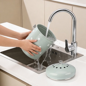 Easy Cleaning 1.3Gallon Odorless Composting with Charcoal Filter, Indoor Compost <b>Bins</b> - Product Image 5