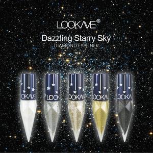 Crayons Eyeliner liquides à paillettes multicolores <span class=keywords><strong>Maquillage</strong></span> naturel des yeux Stylo à sourcils minéral imperméable <span class=keywords><strong>magique</strong></span> avec emballage en boîte - Product Image 6