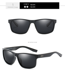 Gafas de Sol DUBERY PARANOID Unisex UV400 Polarizadas, Productos de Tendencia 2026, Novedades, Doradas, Transparentes, Blancas, para Adultos - Product Image 2