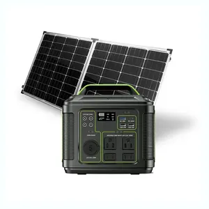 Estación de energía portátil de 300W, 110/220V, salida de CA, CC 12/24V, batería recargable, generador Solar para acampar con batería de respaldo